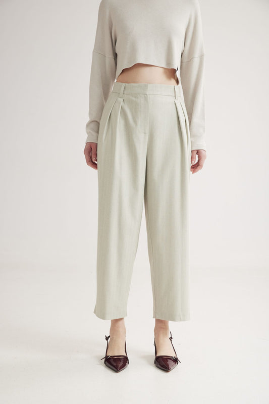 4TAILORS - In Motion Pants Beige