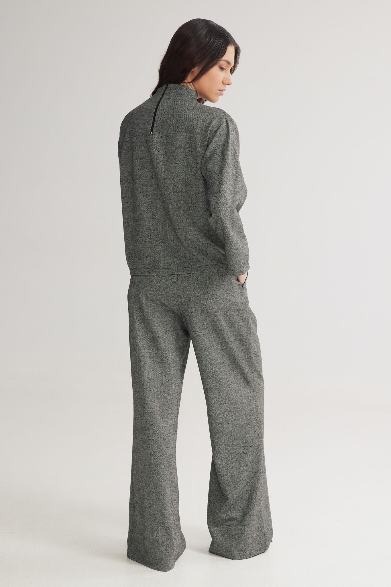 4TAILORS - Christopher Long Pants Grey