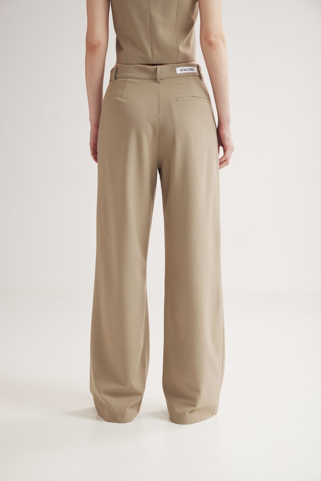 4TAILORS - Ember Pants Beige