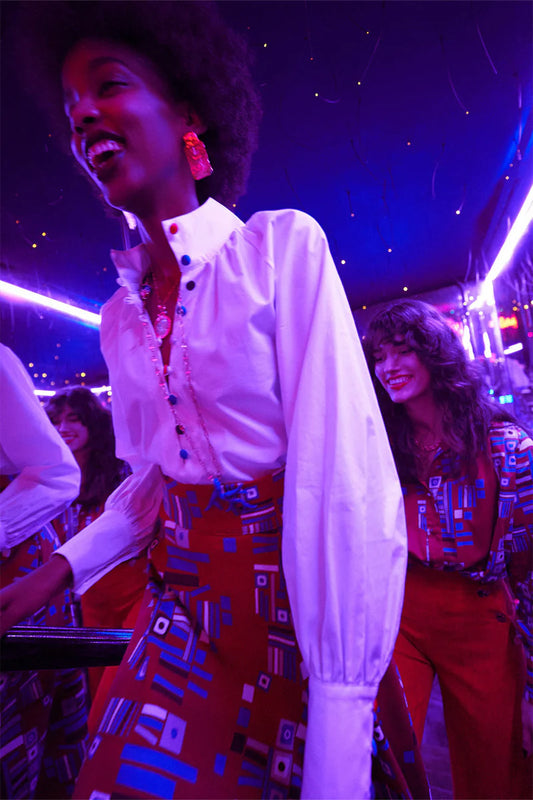 PAOLITA - White Piaff Top