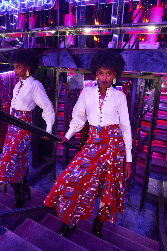 PAOLITA - White Piaff Top