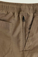 OAS - Taupe Linen Shorts