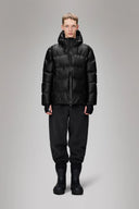 RAINS - Alta Puffer Jacket Unisex Black Grain