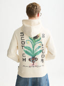SCOTCH & SODA - Front And Back Artwork Regular-Fit Hoodie Eggnog