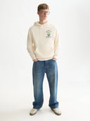 SCOTCH & SODA - Front And Back Artwork Regular-Fit Hoodie Eggnog