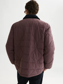 SCOTCH & SODA - Quilted Geo Jacket Raisin