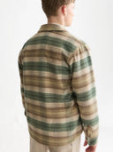 SCOTCH & SODA - Checked Overshirt Dark Forest