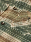 SCOTCH & SODA - Checked Overshirt Dark Forest