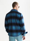 SCOTCH & SODA - Checked Overshirt Sky Captain
