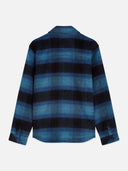 SCOTCH & SODA - Checked Overshirt Sky Captain