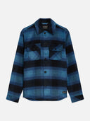 SCOTCH & SODA - Checked Overshirt Sky Captain