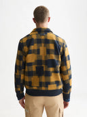 SCOTCH & SODA - Checked Zip Checked Wool-Blend Jacket