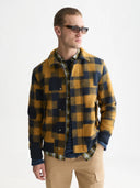 SCOTCH & SODA - Checked Zip Checked Wool-Blend Jacket