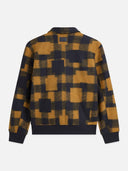 SCOTCH & SODA - Checked Zip Checked Wool-Blend Jacket