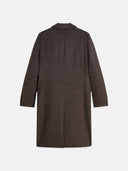 SCOTCH & SODA - Checked Tailored Coat Brown