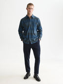 SCOTCH & SODA - Corduroy Cotton Pants Navy Blue