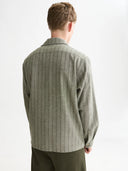 SCOTCH & SODA - Jacquard Wool-Blend Relaxed Shirt Forest