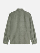 SCOTCH & SODA - Jacquard Wool-Blend Relaxed Shirt Forest