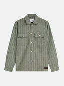 SCOTCH & SODA - Jacquard Wool-Blend Relaxed Shirt Forest