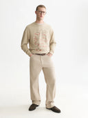 SCOTCH & SODA - Front Embroidered Artwork Relaxed-Fit Sweatshirt