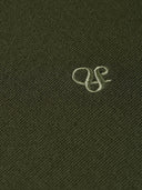 SCOTCH & SODA - Embroidered Logo Turtleneck Knit Pullover Forest