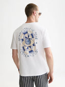 SCOTCH & SODA - Front And Back Artwork Loose Fit T-Shirt White