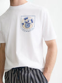SCOTCH & SODA - Front And Back Artwork Loose Fit T-Shirt White
