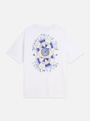 SCOTCH & SODA - Front And Back Artwork Loose Fit T-Shirt White