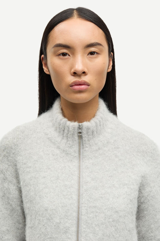 SAMSOE SAMSOE - Sajeanne Cardigan Light Grey