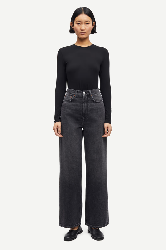 SAMSOE SAMSOE - Rebecca Jeans Black Blizzard