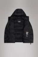 RAINS - Alta Puffer Jacket Unisex Black Grain