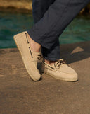 MANEBI - Boat Shoes Hamptons Champagne Beige