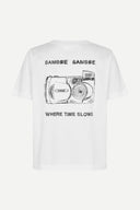 SAMSOE SAMSOE - Sacamino W T-Shirt White Camera