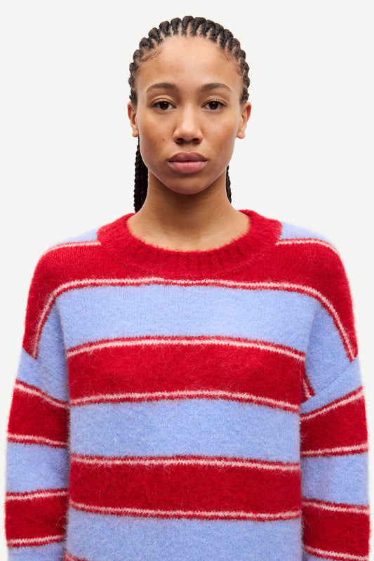 SAMSOE SAMSOE - Sajeanne Sweater Haute Red