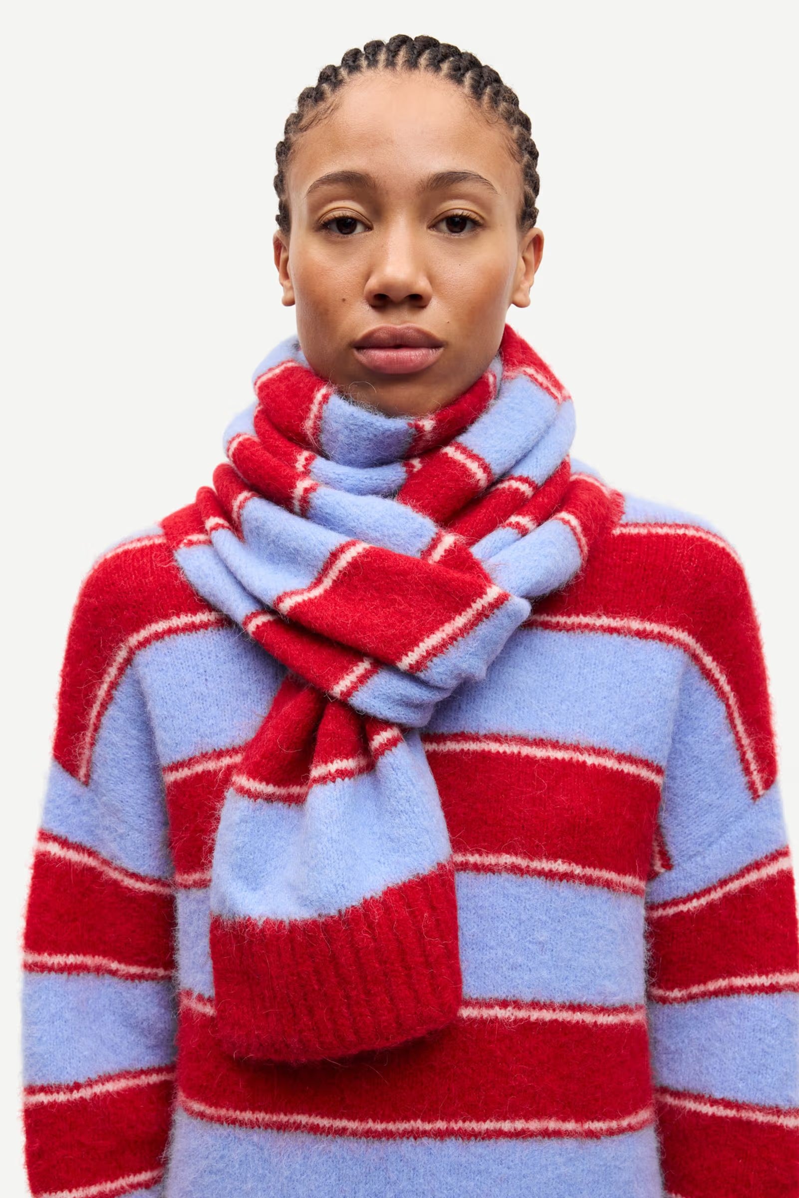 SAMSOE SAMSOE - Sajeanne Sweater Haute Red