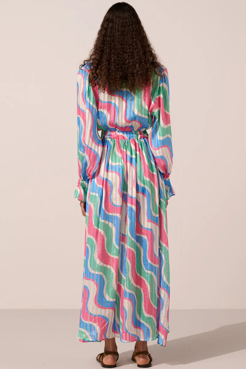 PAOLITA - Synesthesia Silk Mary Jane Dress