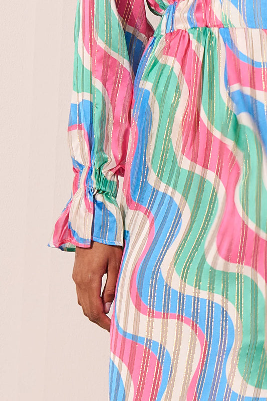 PAOLITA - Synesthesia Silk Mary Jane Dress