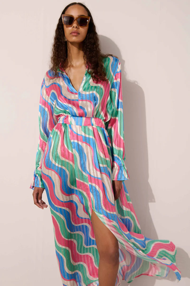 PAOLITA - Synesthesia Silk Mary Jane Dress