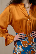PAOLITA - Terracotta Adrienne Shirt