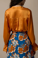 PAOLITA - Terracotta Adrienne Shirt