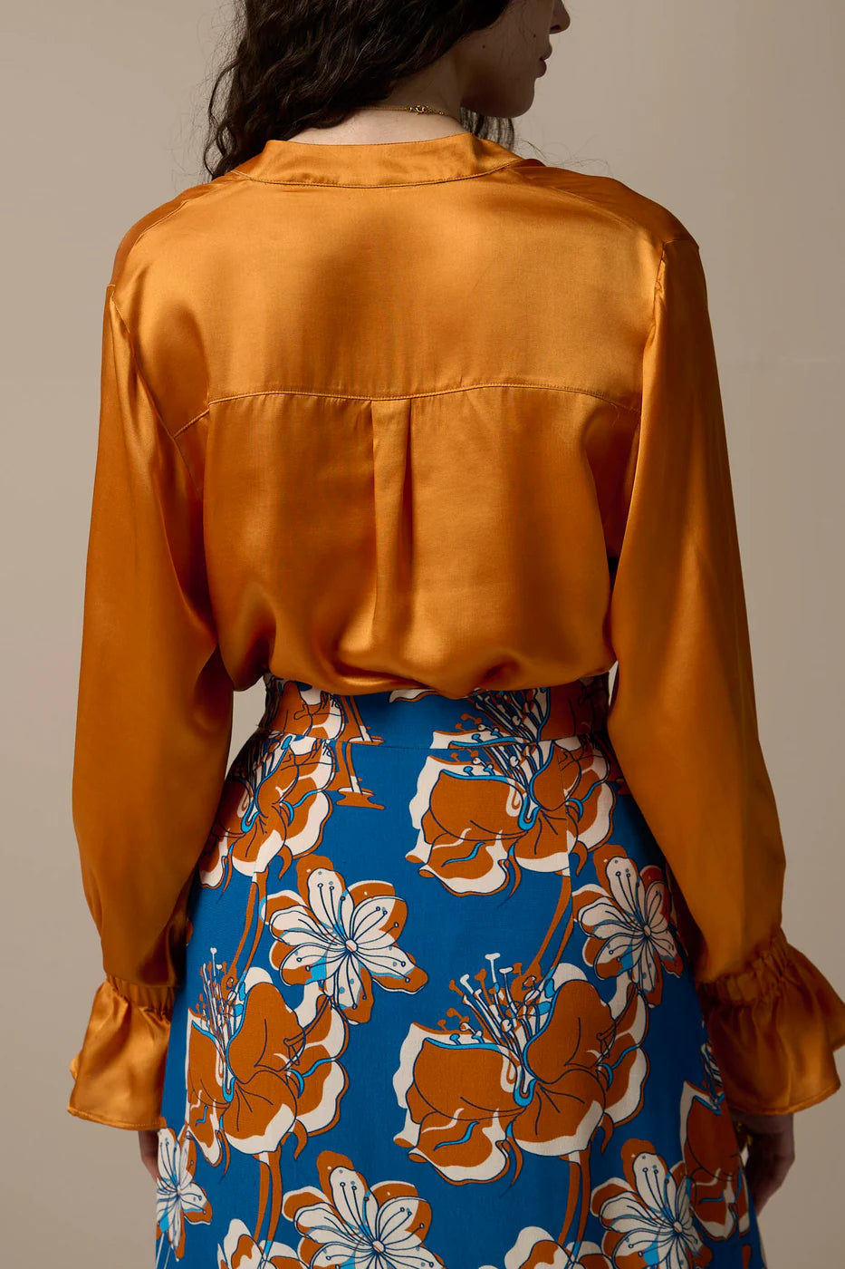 PAOLITA - Terracotta Adrienne Shirt