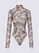 PROJECT SOMA - Tarbes Greige Bodysuit