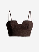 4TAILORS - On Hold Bustier Choco