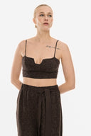 4TAILORS - On Hold Bustier Choco