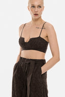 4TAILORS - On Hold Bustier Choco
