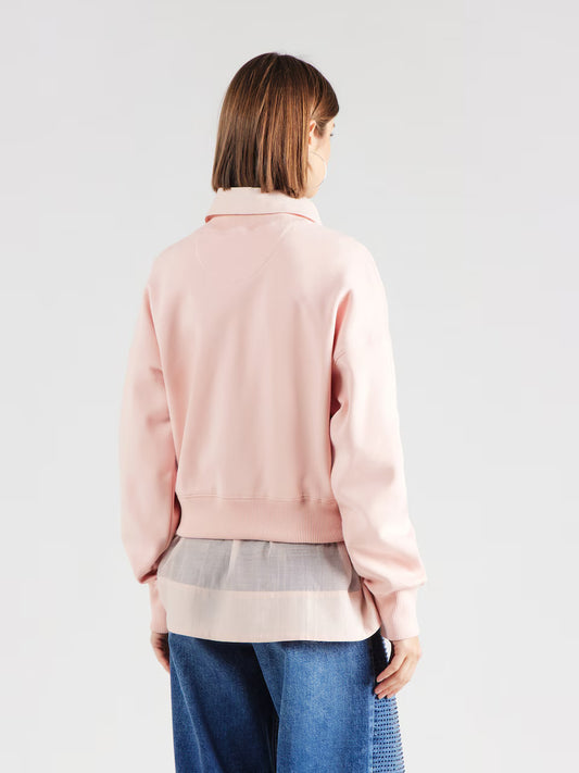 GUESS - Pink Sweatshirt With Lilly Flower