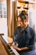 FIVE PM - Bloom Polka Dot Shirt