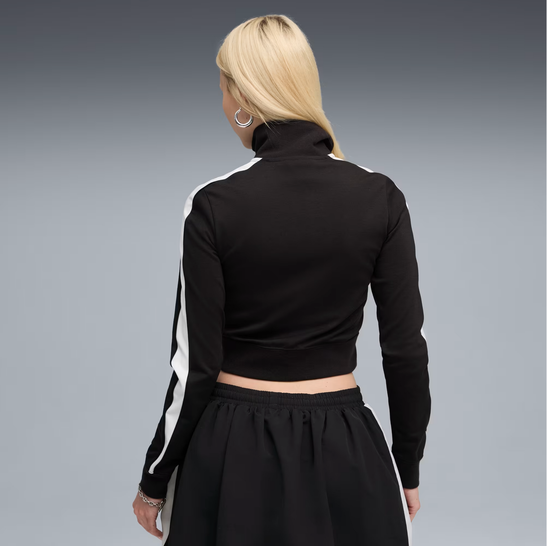 PUMA - FUTURE.PUMA.ARCHIVE T7 Slim Cropped Track Jacket Women Black