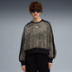PUMA - T7 Leo Luxe Oversized Crew Sweat Women Black