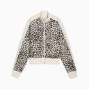 PUMA - T7 LEO LUXE All-Over Print Short Track Jacket Women Alpine Snow-Ice Coffee